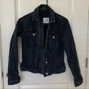 A&F Black Denim Jacket